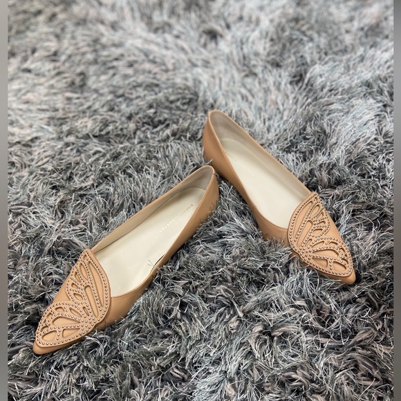 Sophia Webster Bibi Stud Butterfly Flats, Size 9.5B - Picture 4 of 16